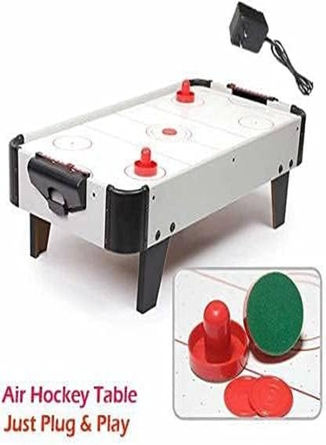 EXOMOON لعبة هوكي الهواء الخشبية الداخلية من إكسومون، لعبة طاولة للأطفال، حجم كبير 80 × 42 × 23.5 سم، متعددة الألوان - Image 2